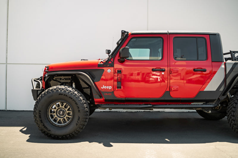 DV8 Offroad STJL-04 07-23 Jeep Gladiator/Wrangler JT/JK/JL Hinge Mounted Step