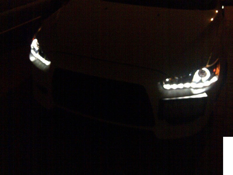 SPYDER 5042231 Spyder Mitsubishi Lancer/EVO-10 08-14 Projector Xenon/HID- LED Halo DRL Blk PRO-YD-ML08-HID-DRL-BK
