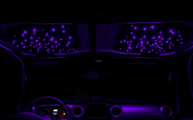 ORACLE Lighting 5872-333 Oracle StarLINER Fiber Optic Hardtop Headliner for Wrangler JL/Gladiator JT ColorSHIFT SEE WARRANTY