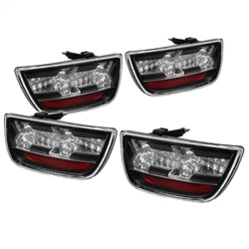 SPYDER 5032188 Spyder Chevy Camaro 10-13 LED Tail Lights Black ALT-YD-CCAM2010-LED-BK