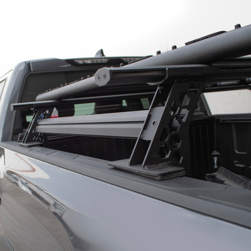 Go Rhino 5935001T 15-22 Ford F-150 / 19-22 RAM 1500 / 07-21 Toyota Tundra XRS Cross Bars Kit - Tex. Blk