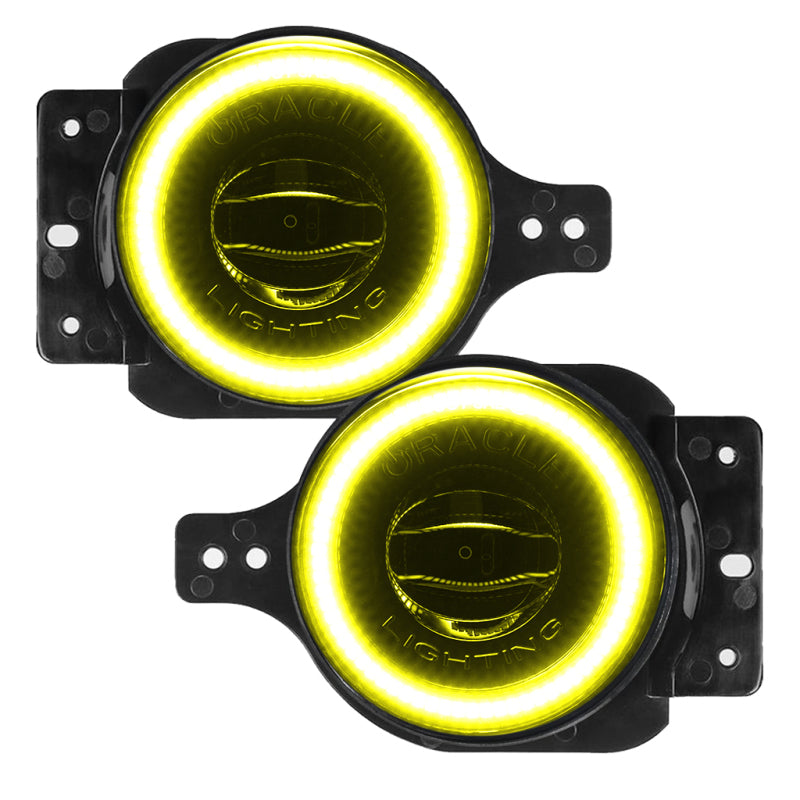 ORACLE Lighting 5847-334 Oracle Jeep Wrangler JL/JT Sport High Performance W LED Fog Lights - w/o Controller SEE WARRANTY