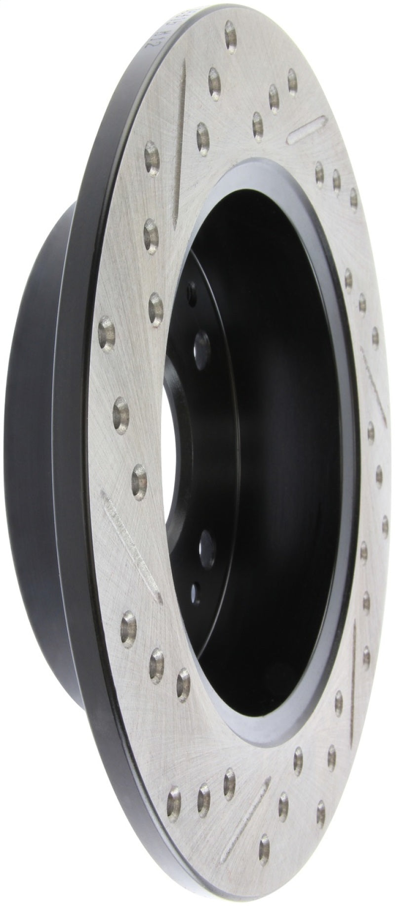 Stoptech 127.40042L StopTech 02-06 Acura RSX Incl. Type S / 97-01 Integra Type R Slotted & Drilled Left Rear Rotor
