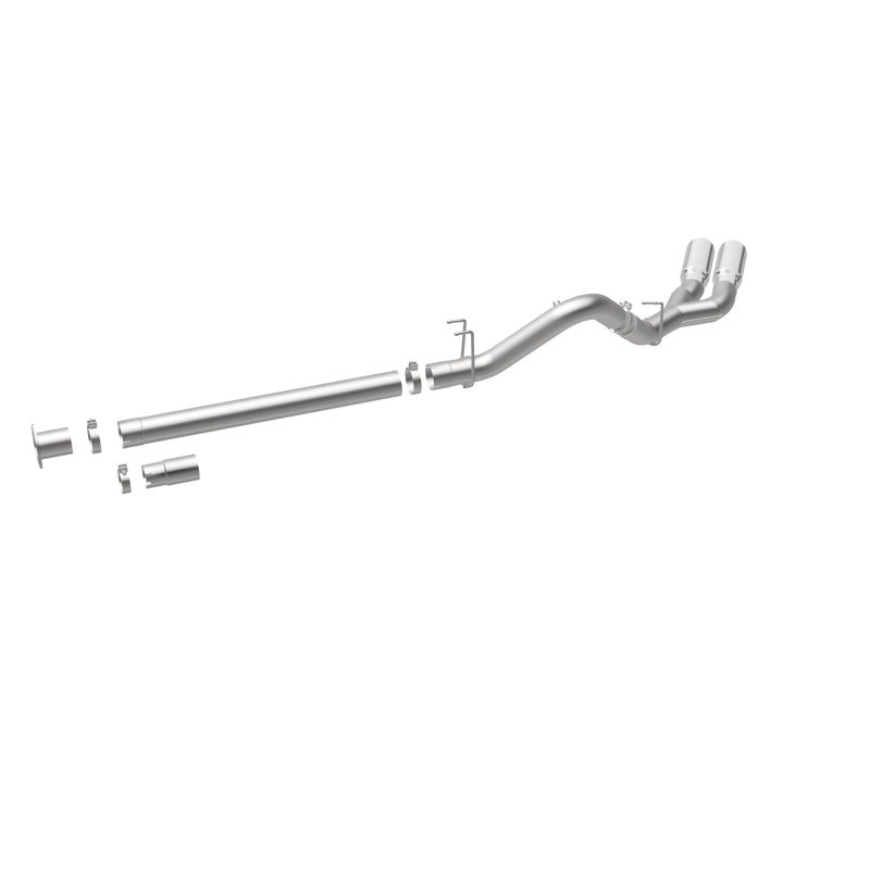 Magnaflow 17873 MagnaFlow 08-17 Ford F-250/F-350/F-450 4.6L/6.7 DPF-Back SS 4in Dual Single Passenger Side Rear Exit