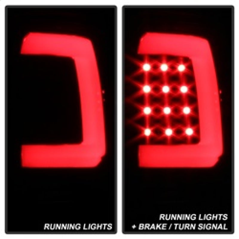 SPYDER 9038877 xTune Dodge RAM 1500 94-01 Tail Lights - Light Bar LED - Black ALT-ON-DRAM94V3-LBLED-BSM