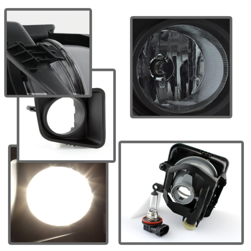 SPYDER 5077707 Spyder Toyota Tundra 2014+ OEM Fog Lights W/Switch- Smoked FL-CL-TTU14-SM