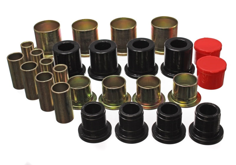 Energy Suspension 3.3161G 73-91 Ford K-5 Blazer/Denali XL/Suburban/Yukon Black Front Control Arm Bushing Set