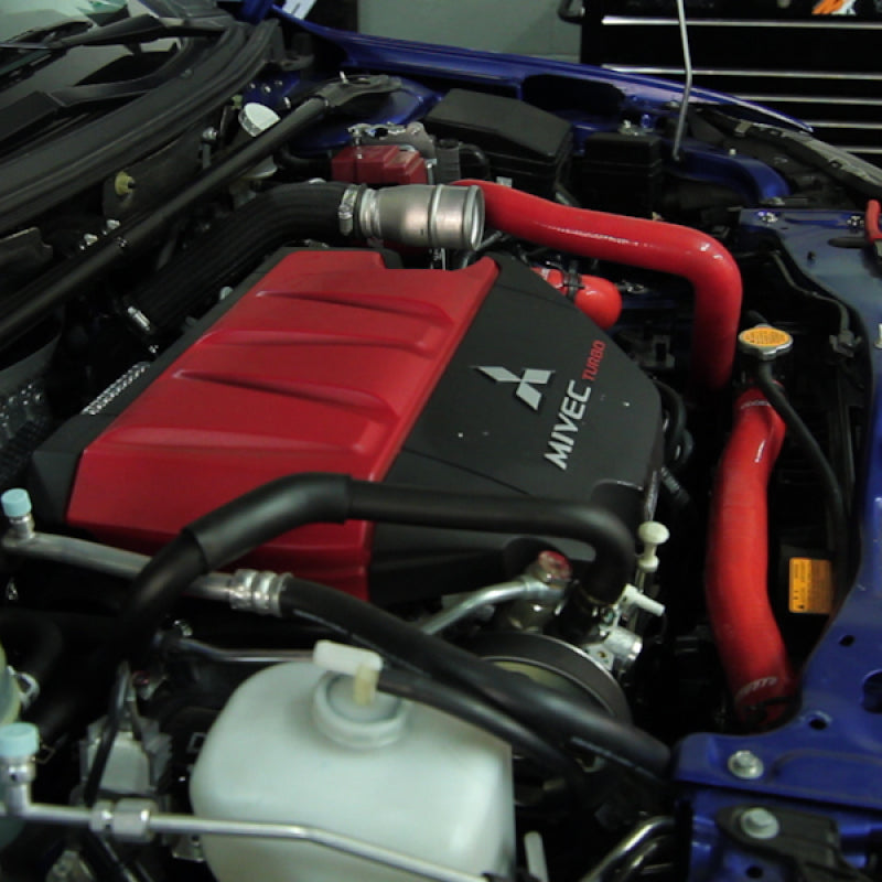 Mishimoto MMHOSE-EVO-10RD Mitsubishi EVO X Red Silicone Hose Kit