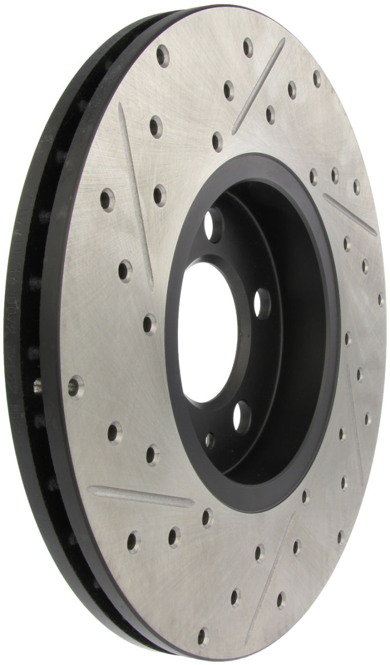 Stoptech 127.33059L StopTech Slotted & Drilled Sport Brake Rotor