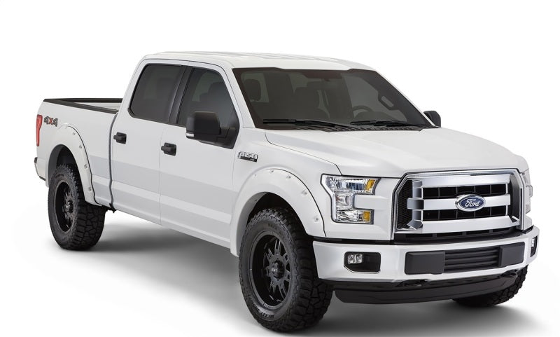Bushwacker 20945-12 18-19 Ford F-150 Pocket Style Flares 4 pc - Oxford White