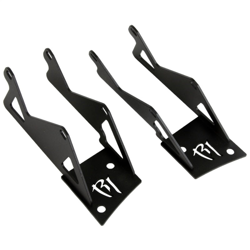 Rigid Industries 40335 Jeep JK - Double A-Pillar Mount - Mounts 2 sets of Dually/D2