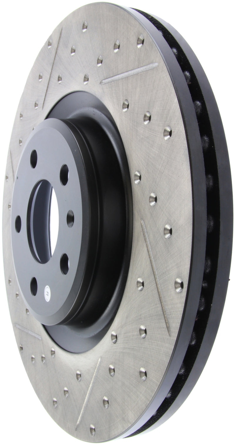 Stoptech 127.33138R StopTech Slotted & Drilled Sport Brake Rotor
