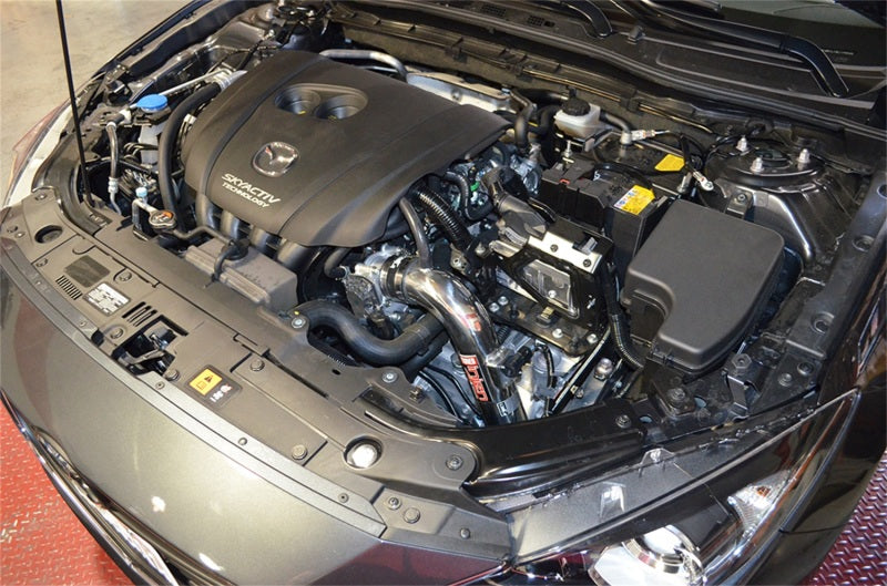 Injen SP6065BLK 13-18 Mazda 3 2.0L 4Cyl AT Black Cold Air Intake with MR Tech and Air Fusion