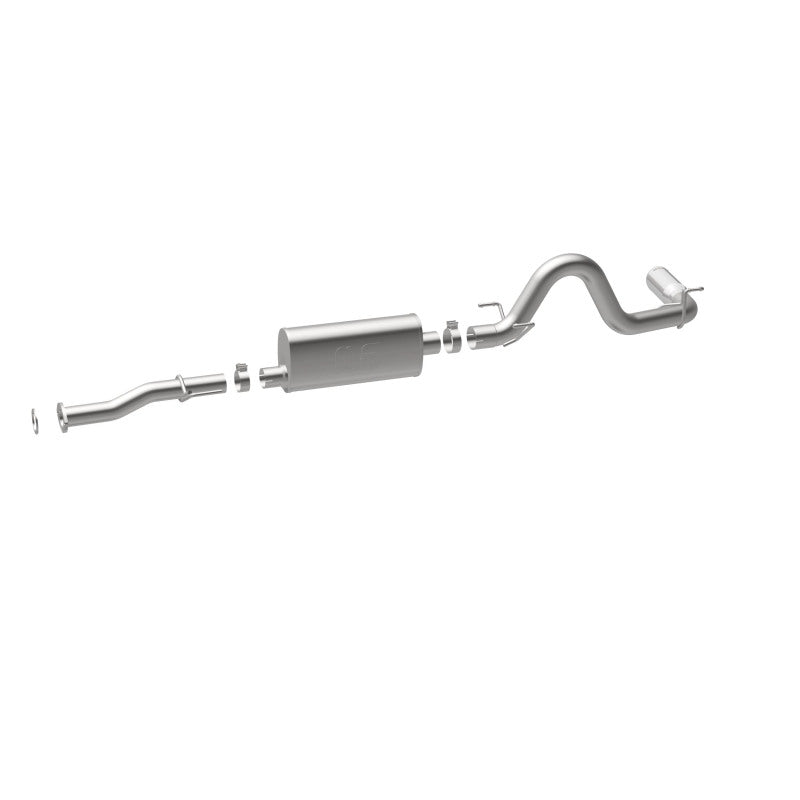 Magnaflow 19291 MagnaFlow Cat-Back 2016 Toyota Tacoma 3.5L V6 SS 3in Single Pass Side Exit Rear 4in Tip