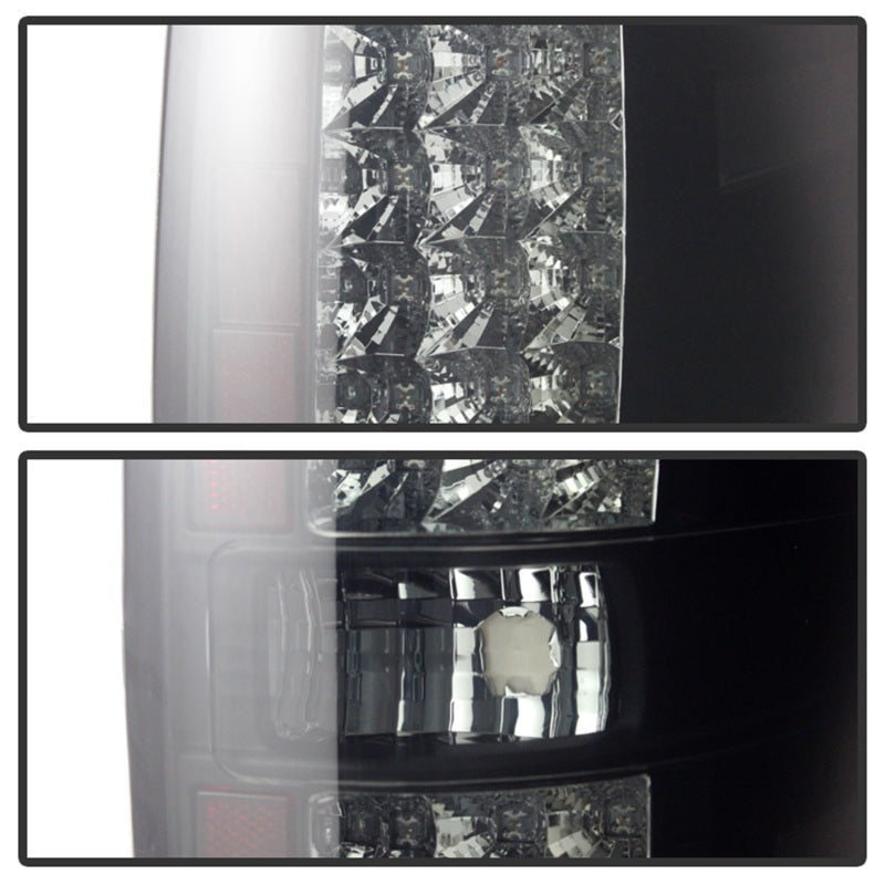 SPYDER 5078148 Spyder Ford F150 09-14 LED Tail Lights Black Smoke ALT-YD-FF15009-LED-BSM