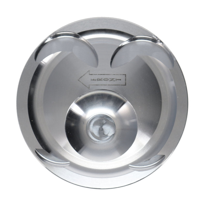 Manley Performance 637000CE-4 Manley Ford 2.3L EcoBoost 87.5mm STD Size Bore 9.5:1 Dish Extreme Duty Piston Set