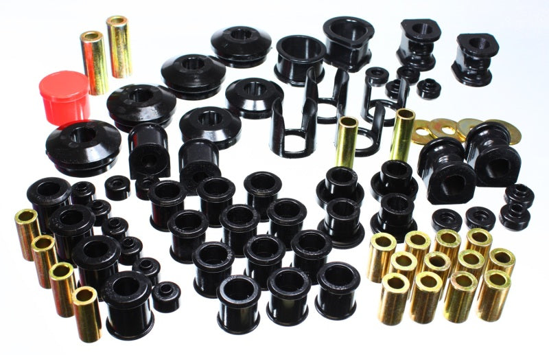 Energy Suspension 7.18106G 89-94 Nissan 240SX (S13) Black Hyper-Flex Master Bushing Set