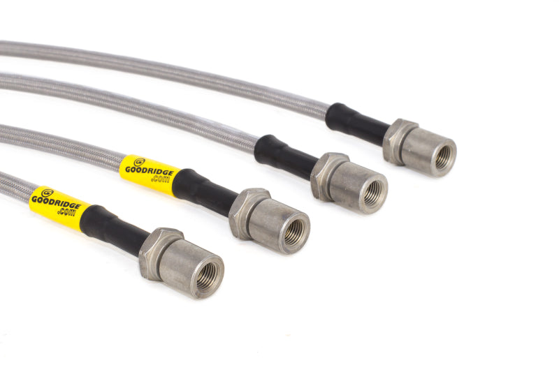 Goodridge 24219 08-14 Subaru STi (w/Brembo Calipers) Stainless Steel Brake Line Kit
