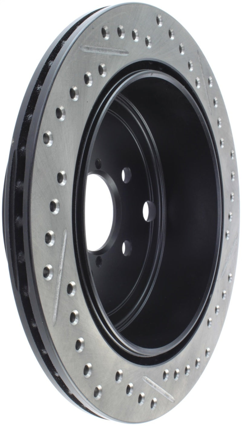Stoptech 127.47031R StopTech Slotted & Drilled Sport Brake Rotor