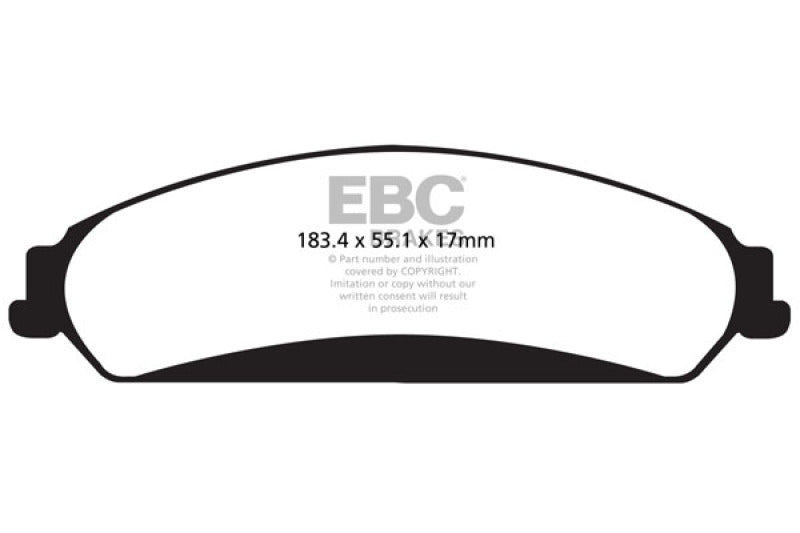 EBC DP42139R 11+ Chrysler 300C 5.7 Yellowstuff Front Brake Pads