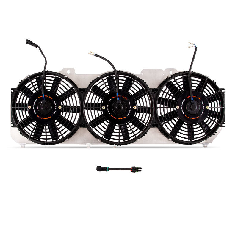 Mishimoto MMFS-XJ-89K 89-01 Jeep Cherokee XJ 4.0L Performance Aluminum Fan Shroud w/ Controller