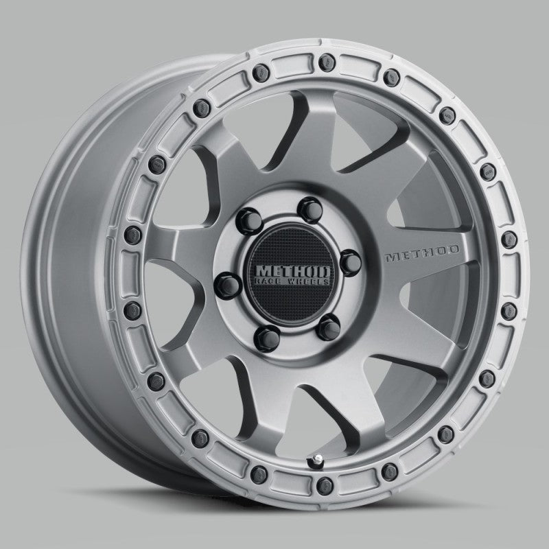 Method Wheels MR31778560800 Method MR317 17x8.5 0mm Offset 6x5.5 106.25mm CB Matte Titanium Wheel