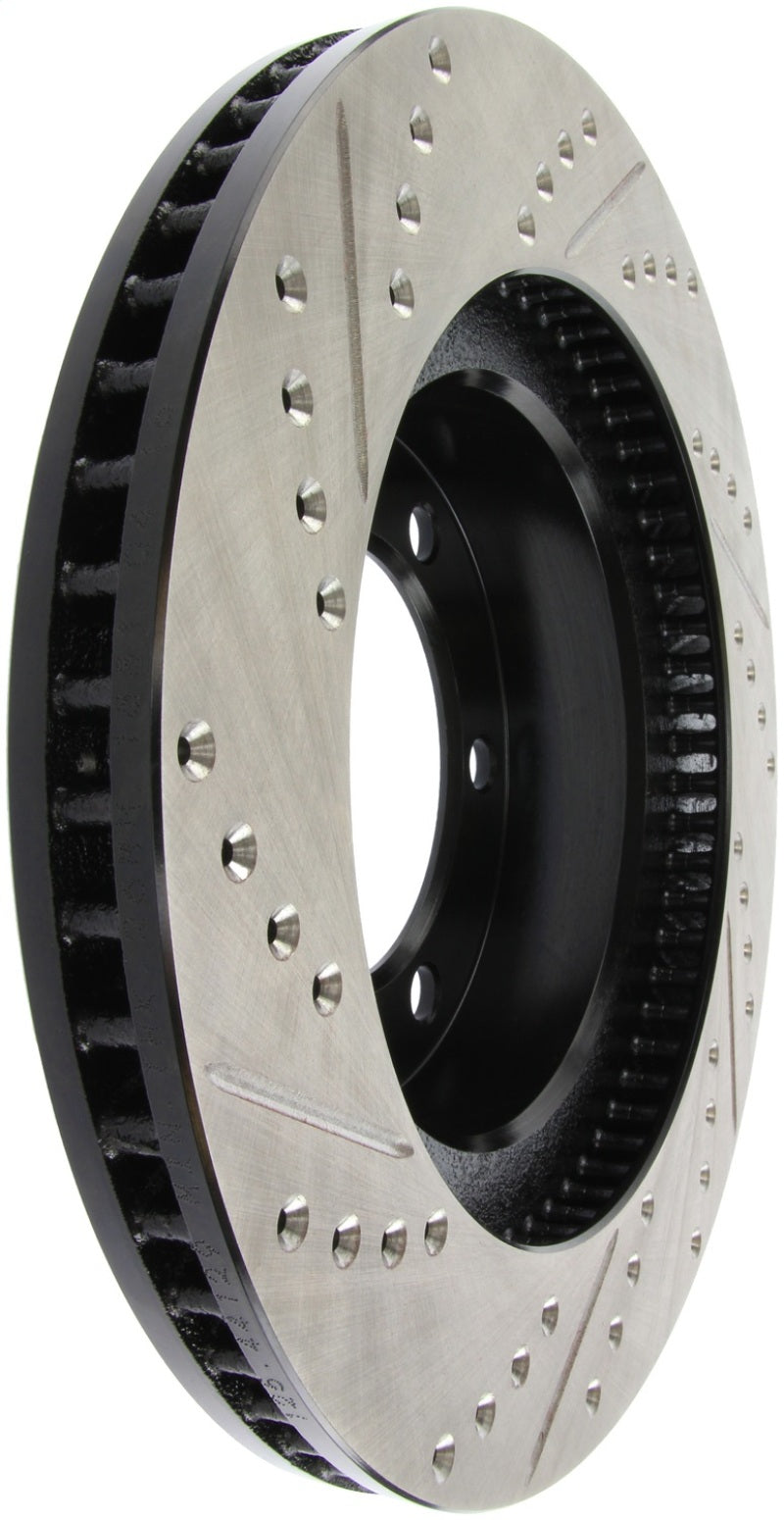 Stoptech 127.44129L StopTech 07-08 Toyota FJ Cruiser / 05-08 Tacoma (6 lug) / 03-08 4 Runner (319mm disc) SportStop Slo