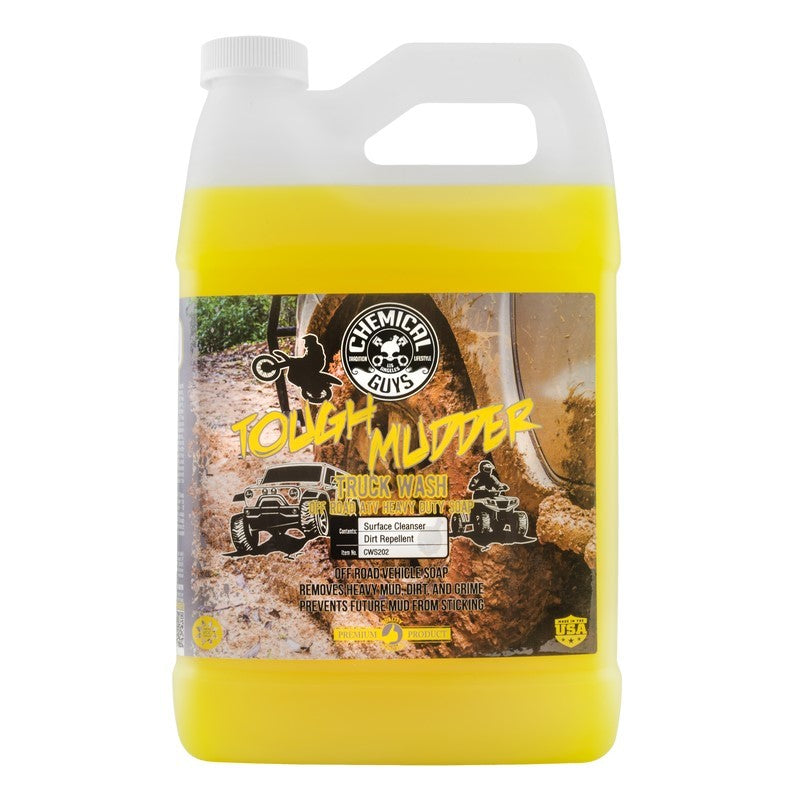 Chemical Guys CWS202 Tough Mudder Off-Road Truck/ATV Heavy Duty Wash Soap - 1 Gallon