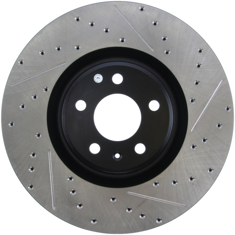 Stoptech 127.33134L StopTech Slotted & Drilled Sport Brake Rotor