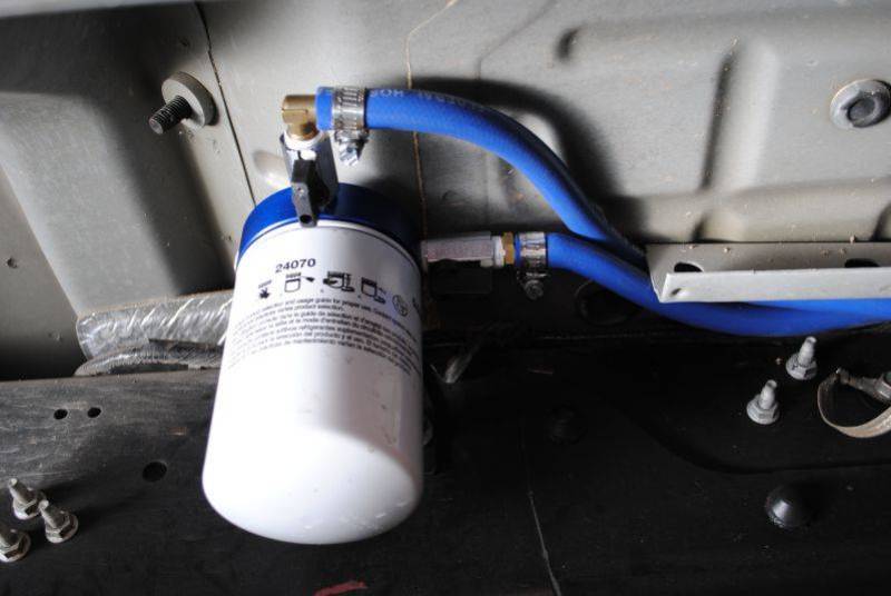 Sinister Diesel SD-COOLFIL-6.4-W 08-10 Ford 6.4L Powerstroke Coolant Filtration System w/ Wix Filter