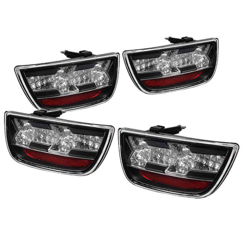 SPYDER 5032188 Spyder Chevy Camaro 10-13 LED Tail Lights Black ALT-YD-CCAM2010-LED-BK