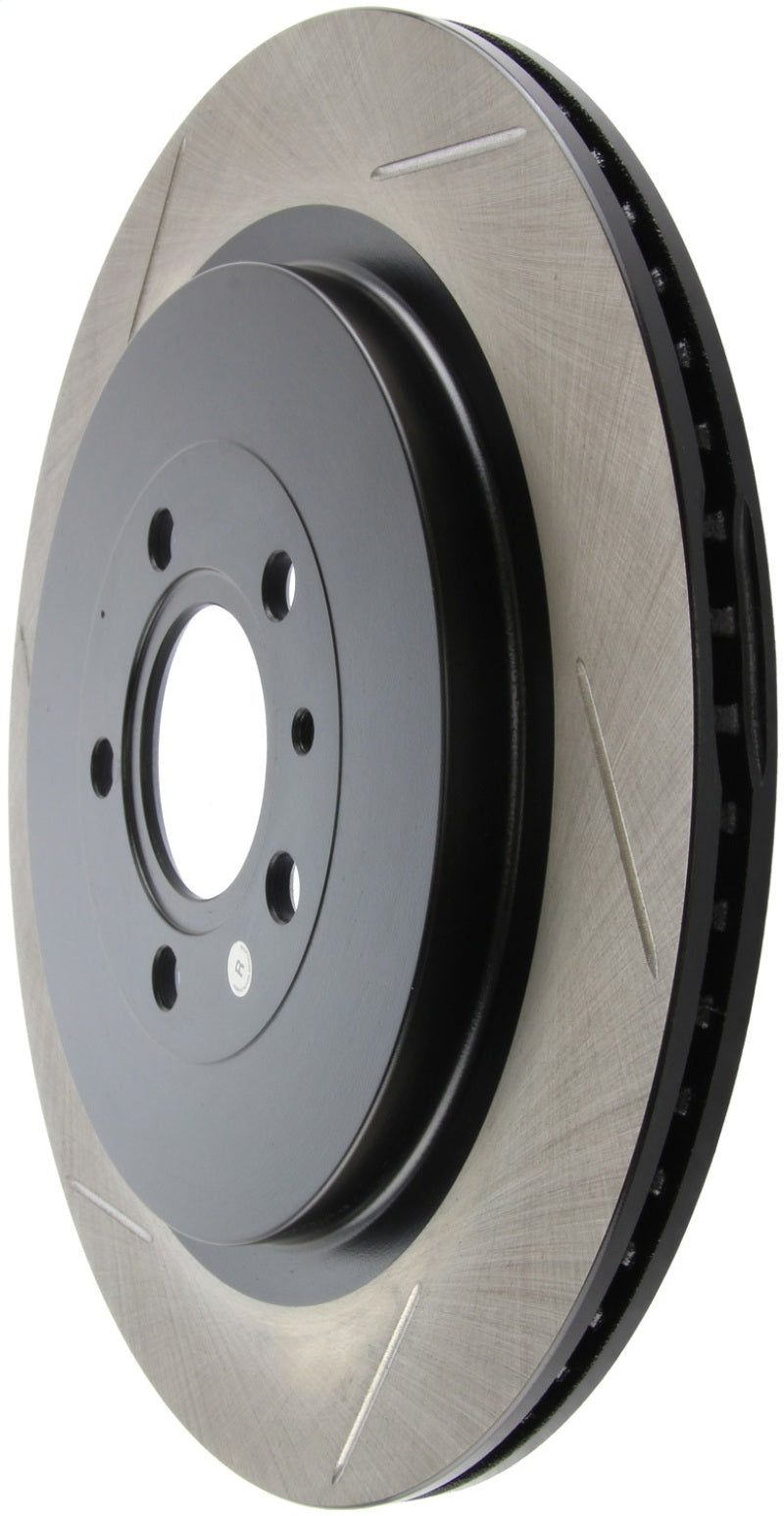Stoptech 126.61105SR StopTech Premium High Carbon 13-14 Ford Mustang/Shelby GT500 Right Rear Disc Slotted Brake Rotor