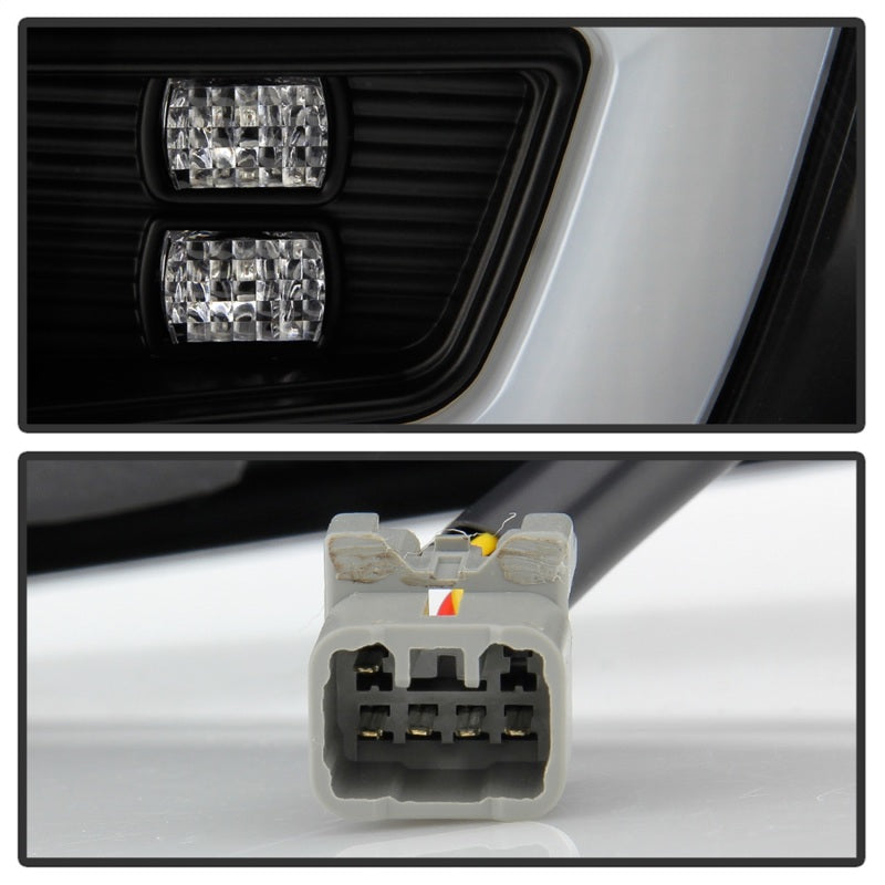 SPYDER 5087966 Spyder 08-11 Subaru Impreza WRX 4DR LED Tail Lights - Black ALT-YD-SI084D-LED-BK