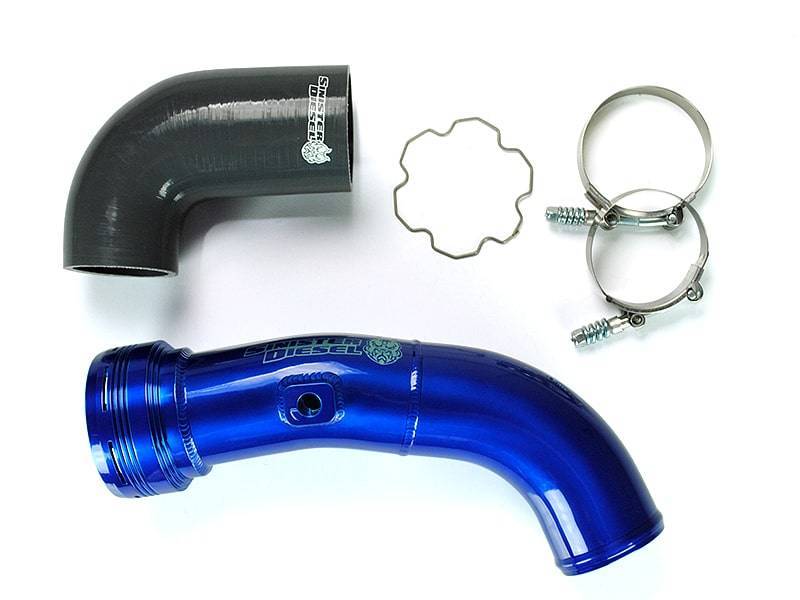 Sinister Diesel SD-INTRPIPE-6.7P-COLD-17 17-19 Ford Powerstroke 6.7L Cold Side Charge Pipe