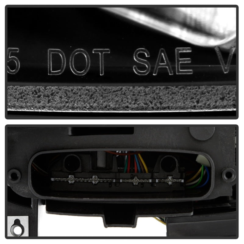 SPYDER 5088208 Spyder BMW 5 Series F10 11-13 Xenon/HID AFS Projector Headlights - Black PRO-YD-BMWF10HIDAFS-SEQ-BK