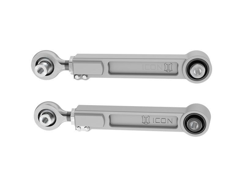 ICON 44100 2021+ Ford Bronco Billet Rear Upper Adjustable Link Kit