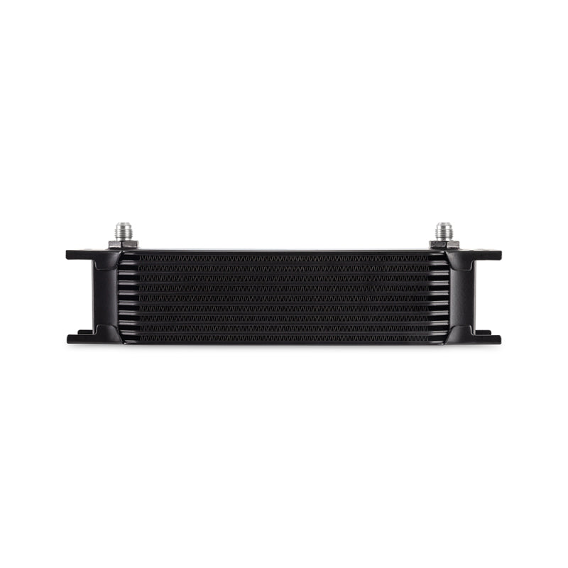 Mishimoto MMOC-10-6BK Universal - 6AN 10 Row Oil Cooler - Black