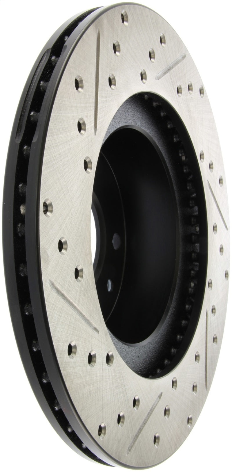 Stoptech 127.45051L StopTech Slotted & Drilled Sport Brake Rotor