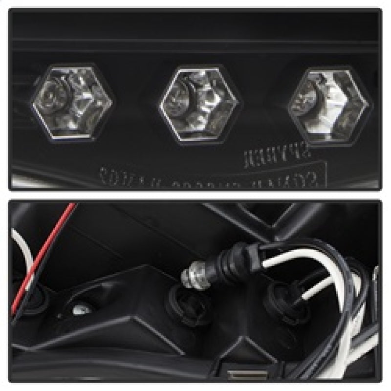 SPYDER 5009975 Spyder Dodge RAM 1500 02-05/RAM 2500 03-05 Projector Headlights LED Halo LED Blk PRO-YD-DR02-HL-BK