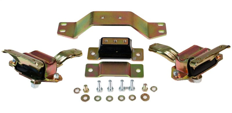 Energy Suspension 4.1130G 99-04 Ford Mustang 4.6L V8 Black Motor & Transmission Mount Set