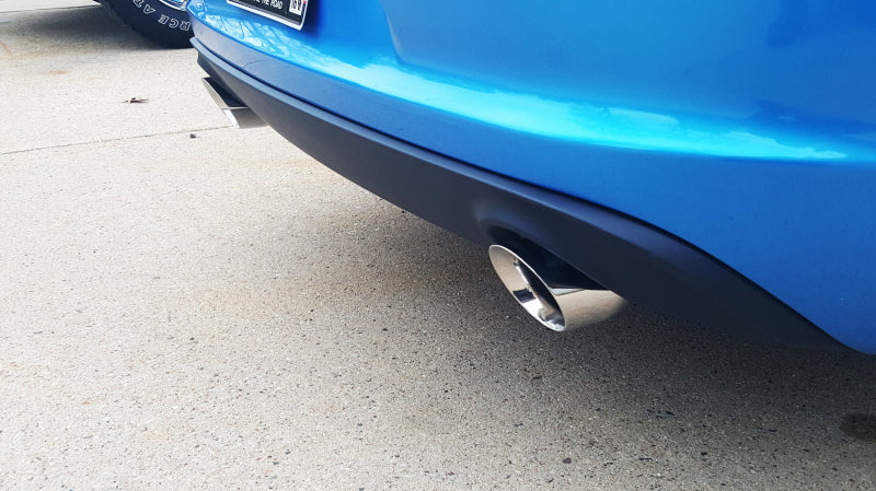CORSA Performance 14977 Corsa 2015-2016 Dodge Charger R/T w/ Pursuit Valance 2.5in Inlet / 4in Outlet Polished Tip Kit