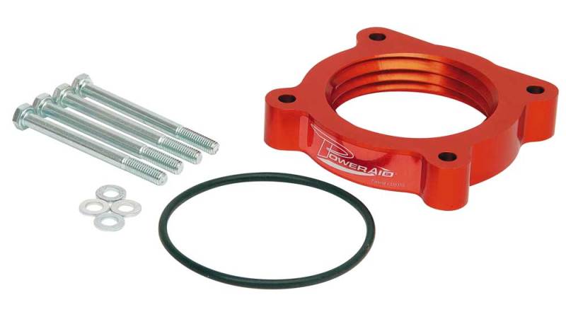Airaid 520-538 04-13 Nissan Titan / Armada 5.6L 04-10 Infiniti QX-56 5.6L PowerAid TB Spacer- Black