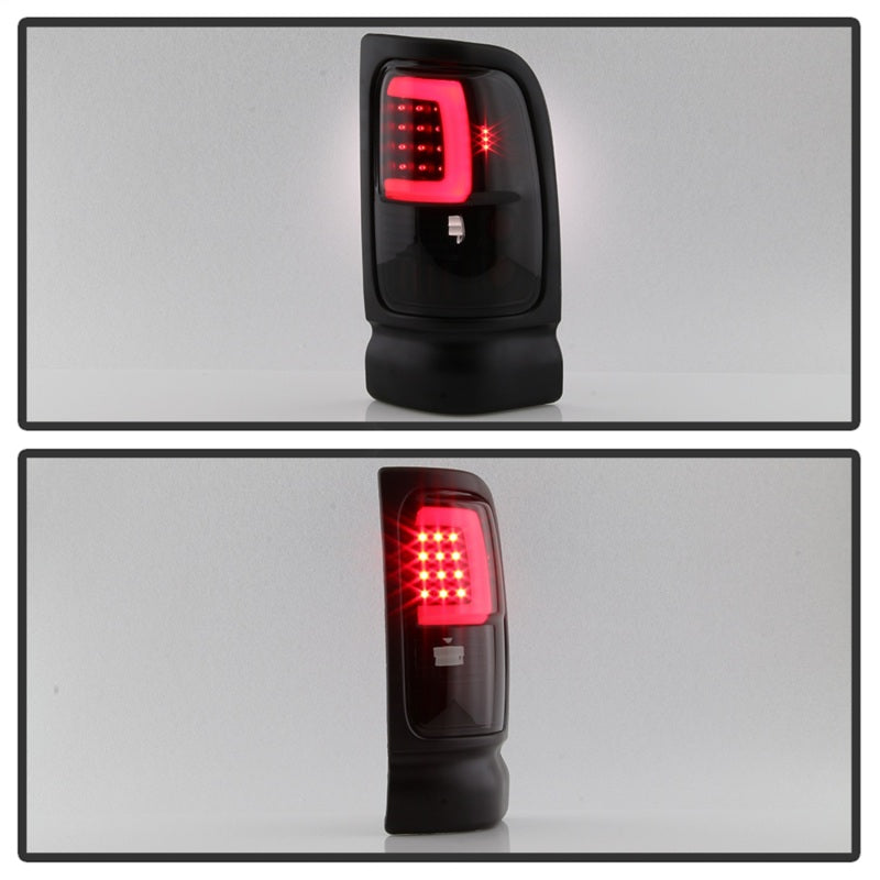 SPYDER 9038877 xTune Dodge RAM 1500 94-01 Tail Lights - Light Bar LED - Black ALT-ON-DRAM94V3-LBLED-BSM