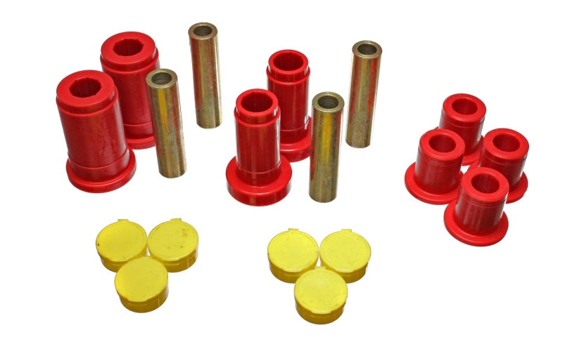 Energy Suspension 5.3137R 02-05 Dodge RAM 1500 2WD Red Front Control Arm Bushing Set