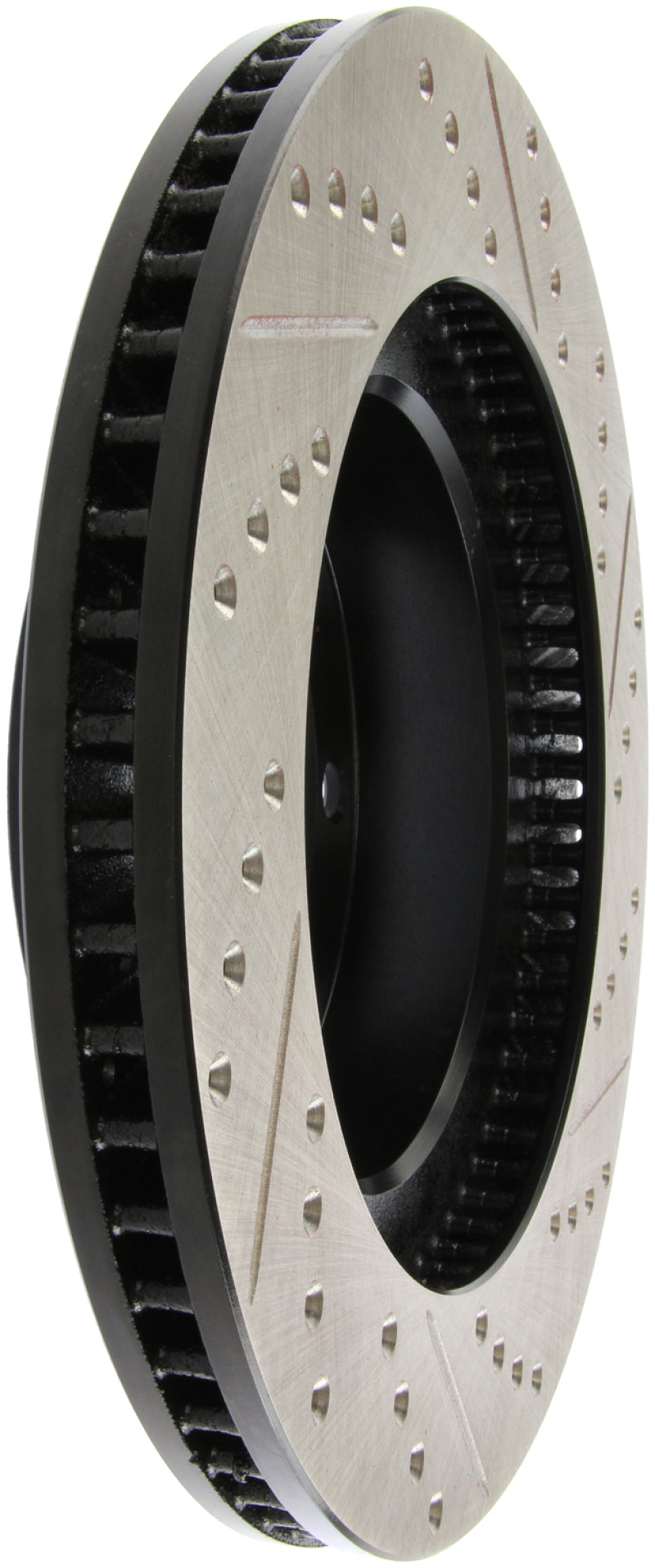Stoptech 127.44129R StopTech 07-08 Toyota FJ Cruiser / 05-08 Tacoma (6 lug) / 03-08 4 Runner (319mm disc) SportStop Slo