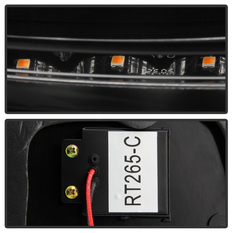 SPYDER 5087966 Spyder 08-11 Subaru Impreza WRX 4DR LED Tail Lights - Black ALT-YD-SI084D-LED-BK