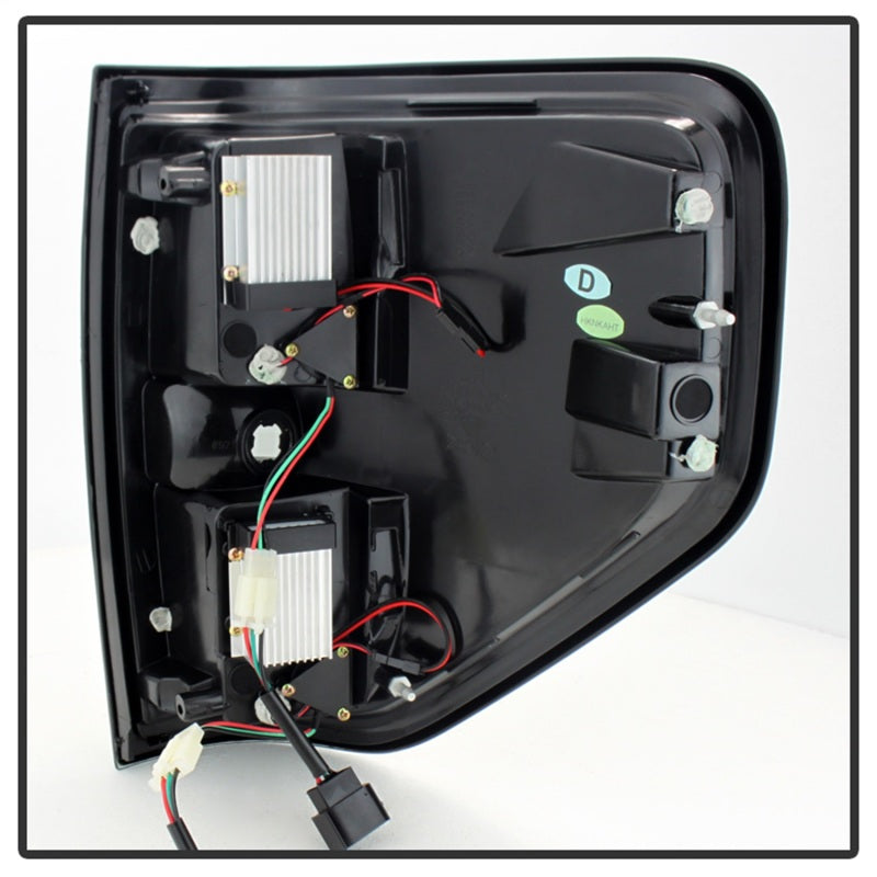 SPYDER 5078148 Spyder Ford F150 09-14 LED Tail Lights Black Smoke ALT-YD-FF15009-LED-BSM