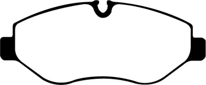 EBC DP61926 07+ Dodge Sprinter 2500 Greenstuff Front Brake Pads