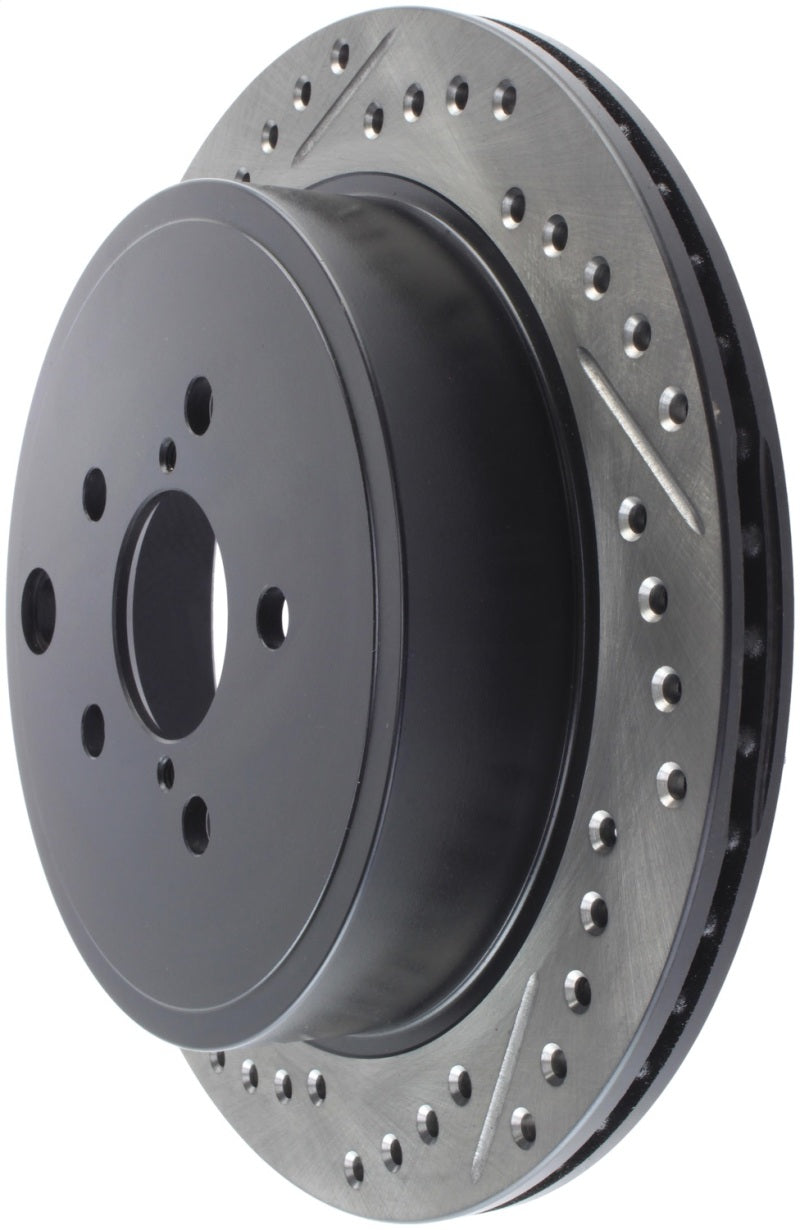 Stoptech 127.47031R StopTech Slotted & Drilled Sport Brake Rotor