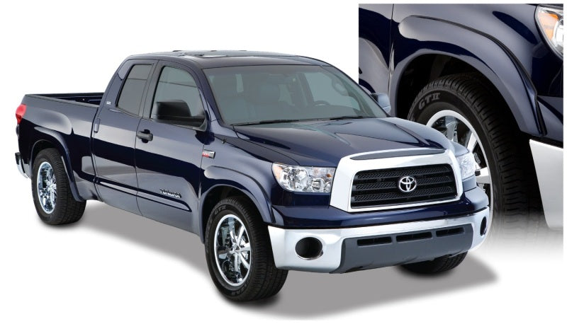 Bushwacker 30910-02 07-13 Toyota Tundra Fleetside OE Style Flares 4pc 66.7/78.7/97.6in Bed - Black